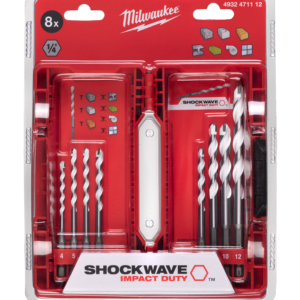 MILWAUKEE® SHOCKWAVE Multimaterial Bohrer 1/4" Hex Kassette